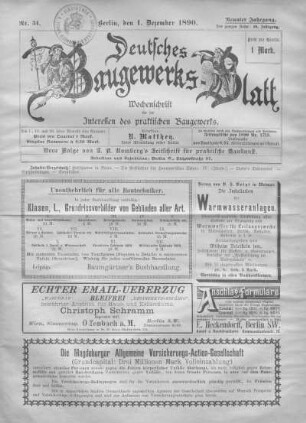 50. Jahrgang. Nr. 34.