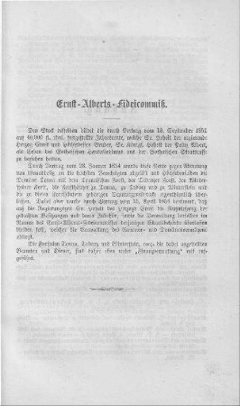 Ernst-Alberts-Fideicommiß