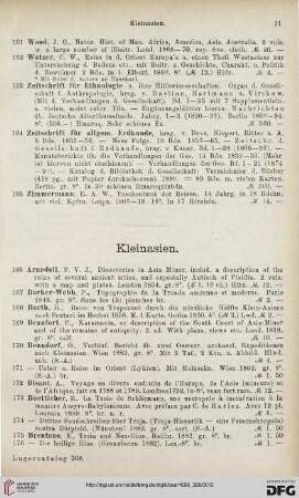 Kleinasien (Nr. 166 - 225)