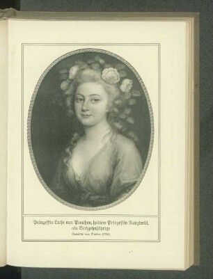 Prinzessin Luise von Preußen, spätere Prinzessin Radziwill, als Sechzehnjährige