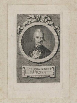 Bildnis des Gottfried August Bürger