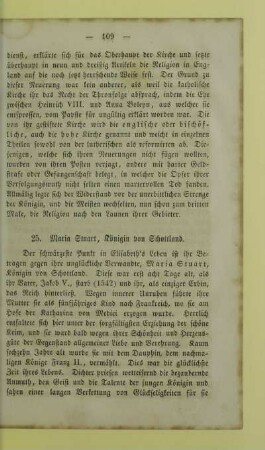 25. Maria Stuart, Königin von Schottland