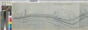 Aufhebung der Bahnübergänge in km 23,102 und in km 23,653 der Bundesbahnstrecke Nuttlar-Winterberg-Hallenberg: Lageplan, M. 1:2.000 Stnr.: 96, Iwü, Bunr.: 5, Blnr.: 2