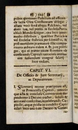 124-128, Caput VI