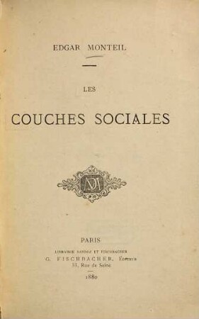 Les couches sociales