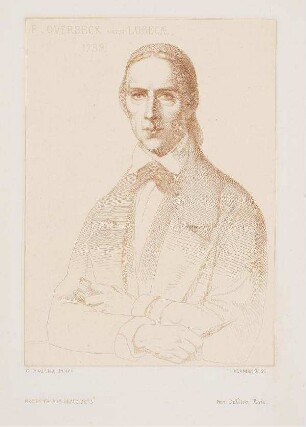 Bildnis von Friedrich Overbeck (1789-1869)