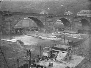 Baugrube Alte Brücke Heidelberg