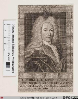 Bildnis Christoph Jacob Treu (Trew)