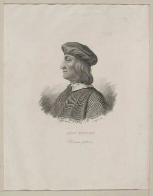 Bildnis des Aldo Monuzio
