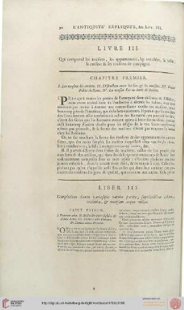 Livre III /Liber III