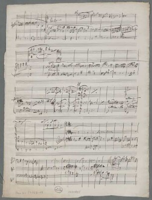 Cenerentola, Excerpts. Sketches - BSB Mus.ms. 23153-17 : [without title]