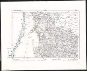 E: Sowetsk, Russland, (dt. Tilsit), 1849 : E : Tilsit / Entw. u. gez. v. F. Handtke, 1849. Situation u. Schrift gest. v. H. Kunsch, Berge v. H. Müller. - [1:200 000]. - Glogau : Flemming , 1849. - 1 Kt. : Stich