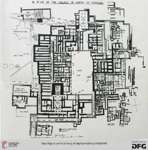 Tafel: 9. Plan of the Palace of Minos at Knossos