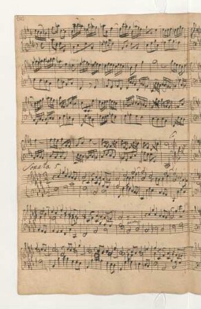 Cembalo, Sonata 5; BWV 1018