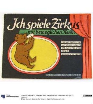 Ich spiele Zirkus mit beweglichen Tieren