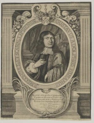 Bildnis des Gustavus Adolphus Husanus