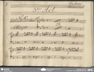 No. 10 Entr'acte und Chor: "Welch ein fröhlich Leben"