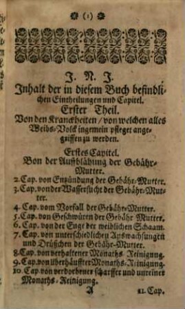 Eröffnete Heimlichkeiten des ganzen weiblichen Geschlechts