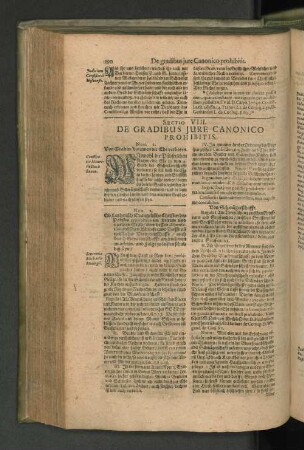 Sectio VIII. De Gradibus Jure canonico prohibitis.