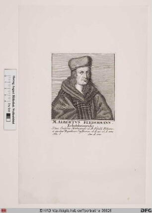 Bildnis Albrecht Fleischmann
