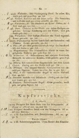 Kupferstiche