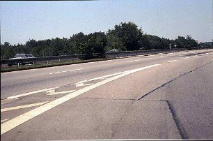 Ausfahrt aus Kreisel (Leonberg Richtung Schwieberdingen)