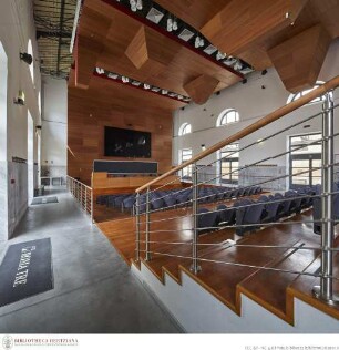 Mattatoio, Pavillons 6 und 7, Pavillon 6 (bzw. 8): Aula Magna