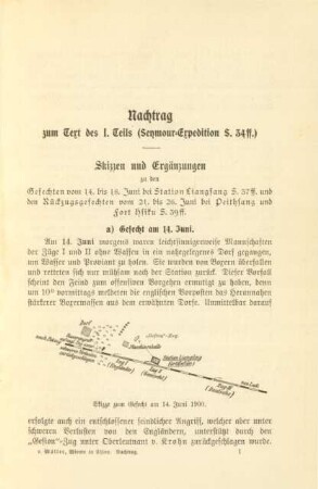 Nachtrag zum Text des I. Teils (Seymour-Expedition S. 34 ff.)