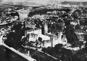 Bernburg, Luftbild