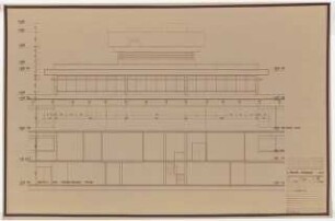 Physikalische Institute der Universität Köln: 2. Physik Fassade Ost, 1:50