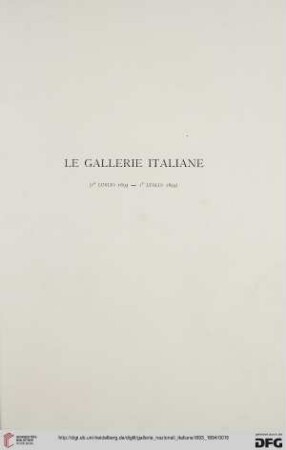Le Gallerie Italiane