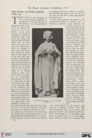 71: The Royal Academy exhibition, 1917
