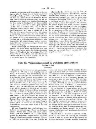 Über den Volksschulunterricht in weiblichen Handarbeiten : (Fortsetzung)