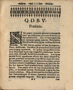 Logica mathematica LXXV Regularum Compendio descripta