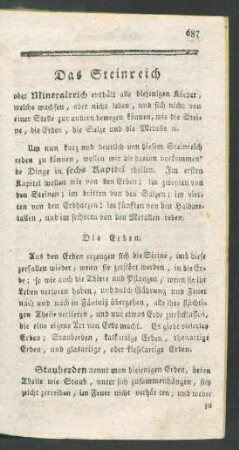 Das Steinreich