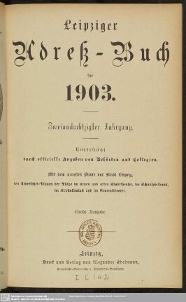 82.1903: Leipziger Adreß-Buch