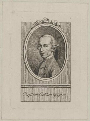 Bildnis des Christian Gottlieb Geißler