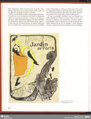 Jane Avril. Jardin de Paris