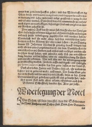Widerlegung der Notel