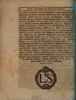 Controversiae de processione Spiritus Sancti : ad sacra pentecostes rite celebranda in Academia Ienensi instituta narratio ..., 9