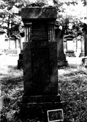 Grabstein 317 [Nir S. 204 Nr. 18.15]