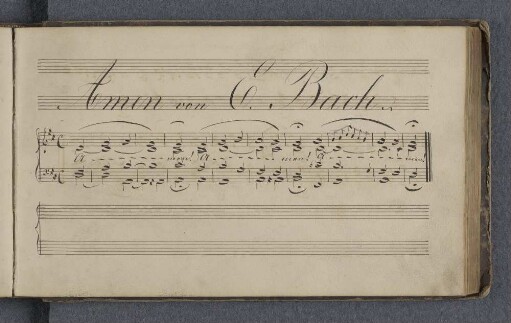 Amen von E. Bach.