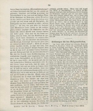 24 Hoffnung für den Religionsfrieden