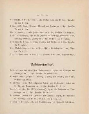 13-14, Rechtswissenschaft