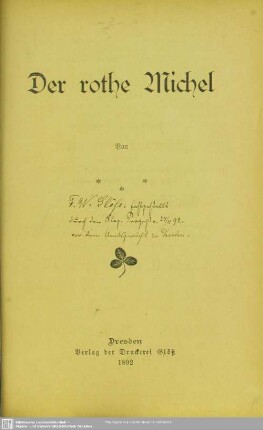 Der rothe Michel