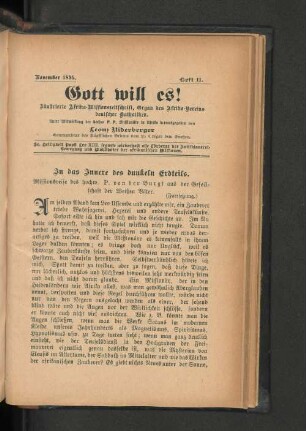 November 1895. Heft 11.
