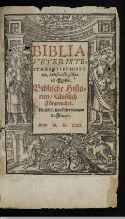 Biblia Veteris Testamenti Et Historiae, Artificiosis picturis effigiata