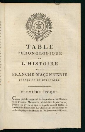 Première Époque