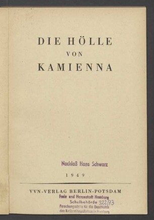 Die Hölle von Kamienna