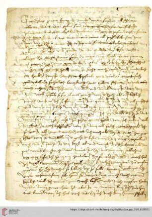 Brief Dürers an Willibald Pirckheimer
